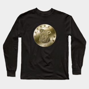 Bull Terrier Coin Crypto Cryptocurrency Long Sleeve T-Shirt